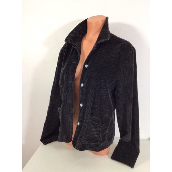 Talbots Corduroy Coat Jacket Womens Medium - Picture 2 of 7